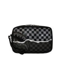 GOLD DIAMOND TEAR TOILETRY BAG