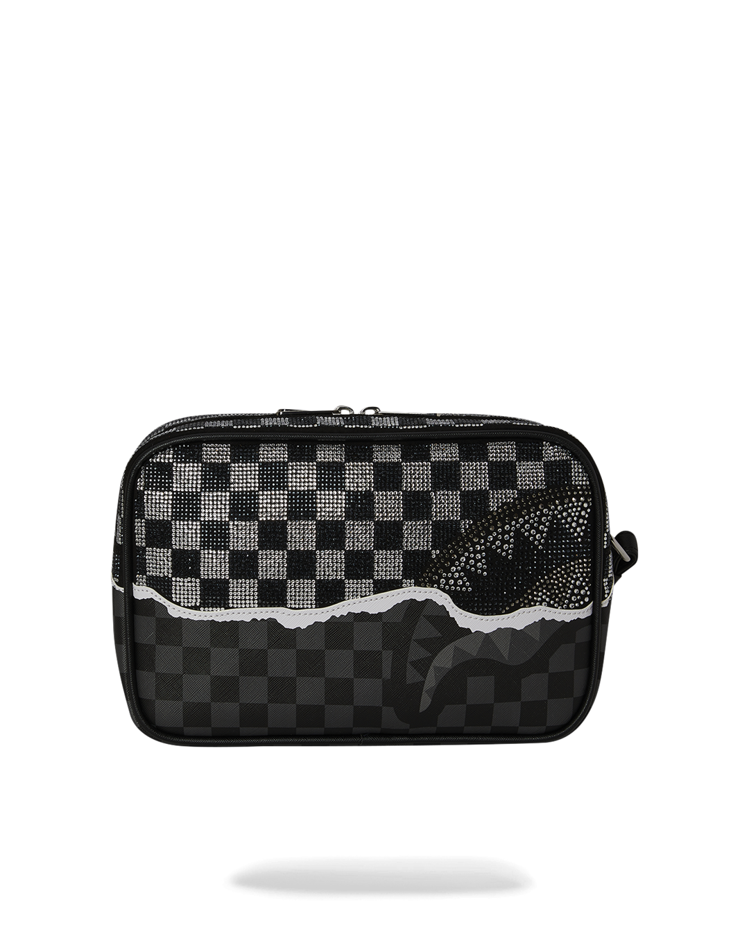 GOLD DIAMOND TEAR TOILETRY BAG