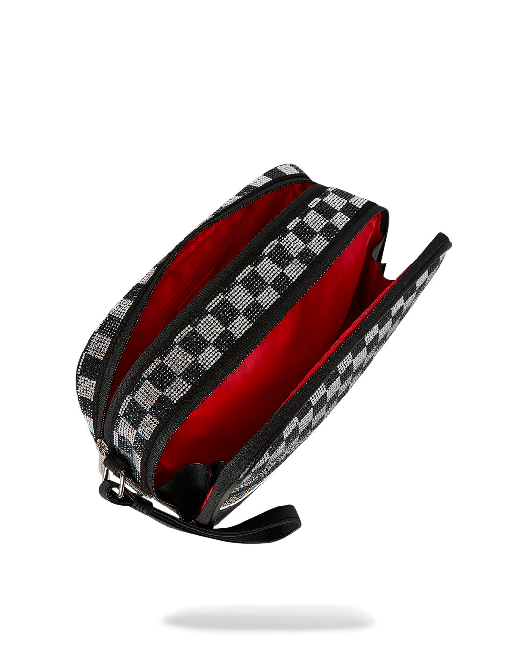 GOLD DIAMOND TEAR TOILETRY BAG