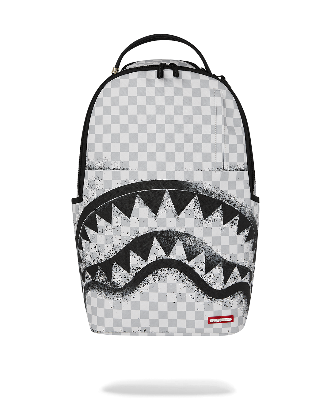 RED STENCIL SHARK BACKPACK