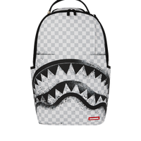 RED STENCIL SHARK BACKPACK