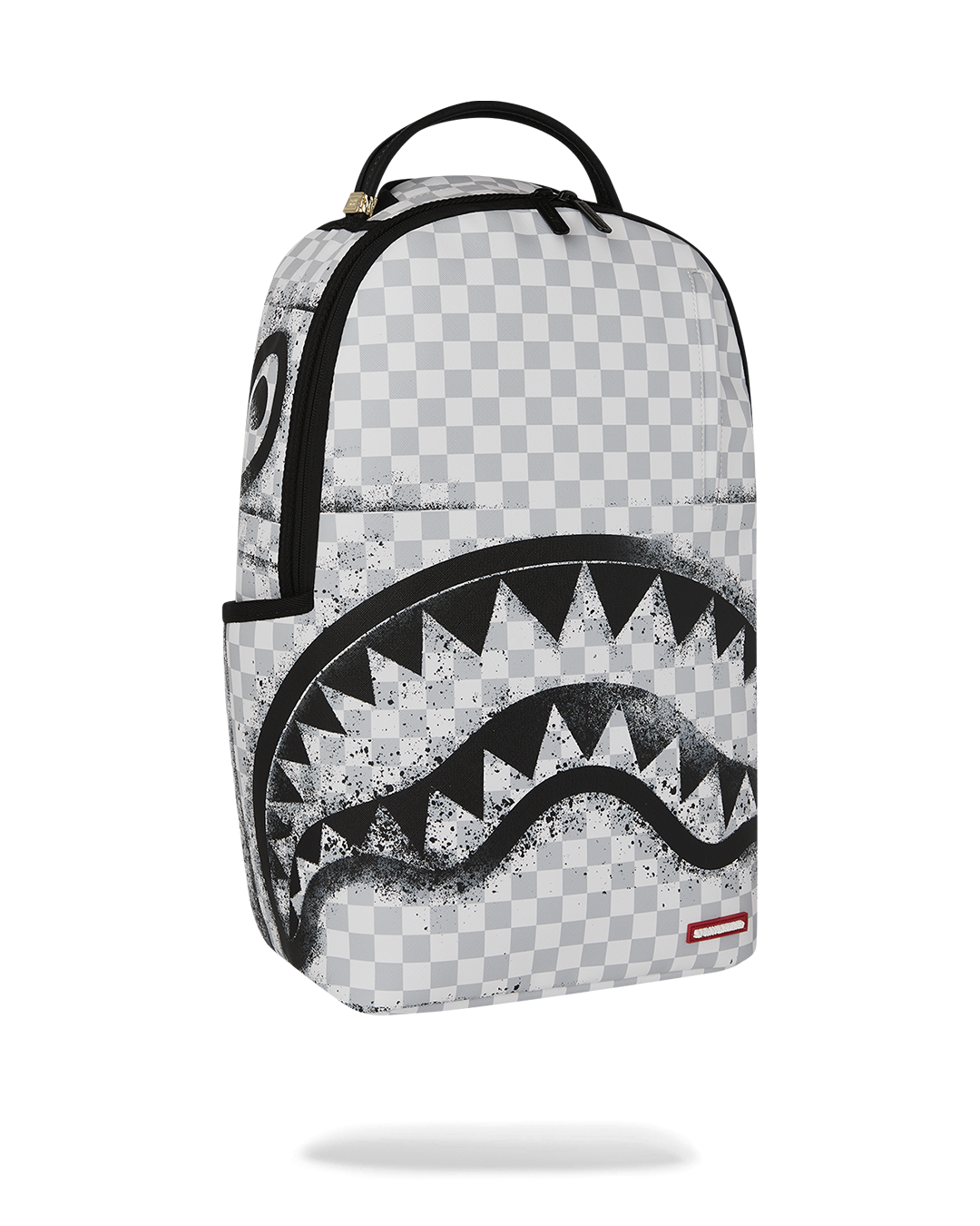 RED STENCIL SHARK BACKPACK