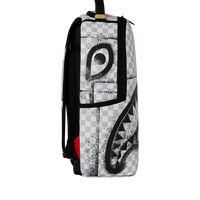 RED STENCIL SHARK BACKPACK