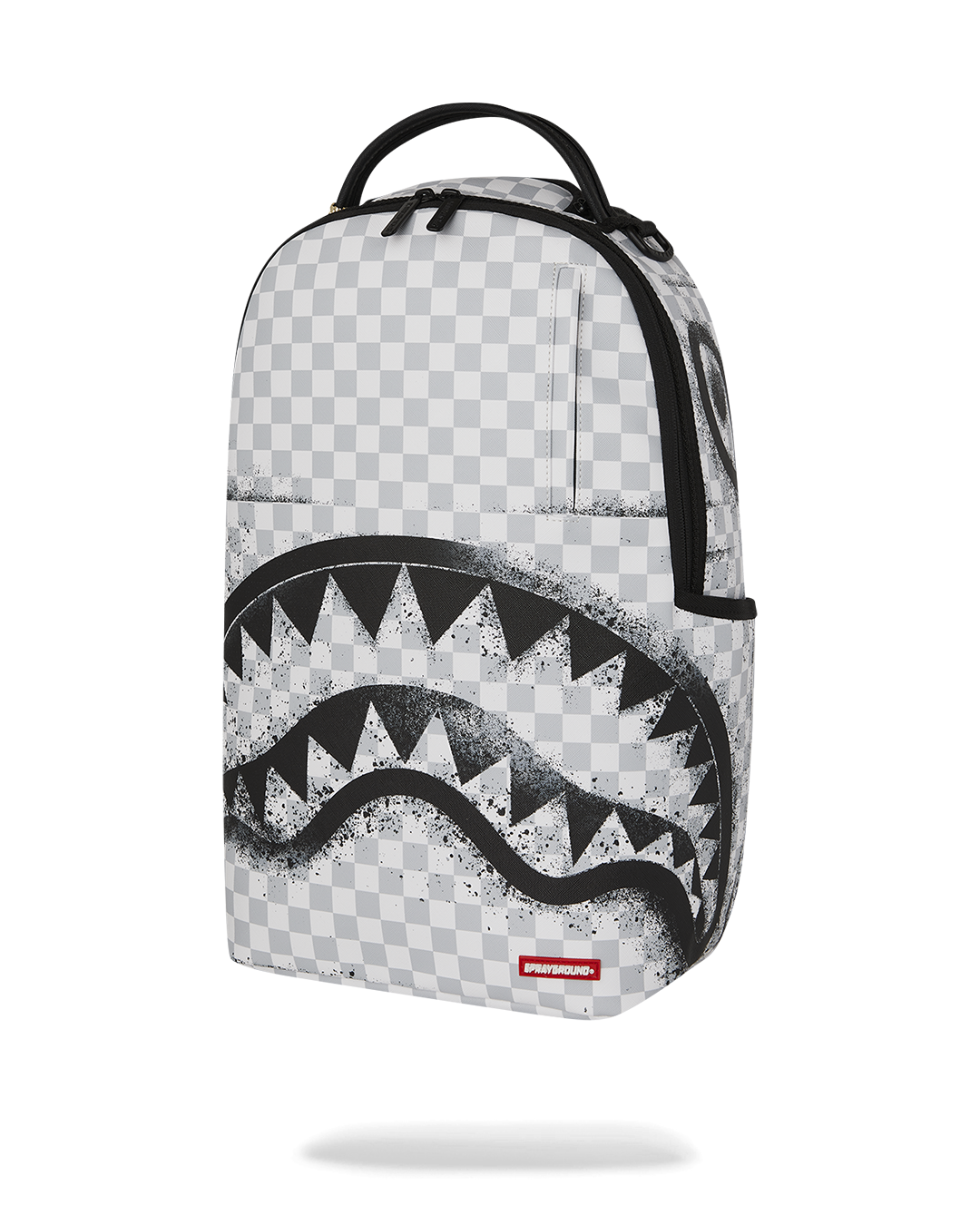 RED STENCIL SHARK BACKPACK