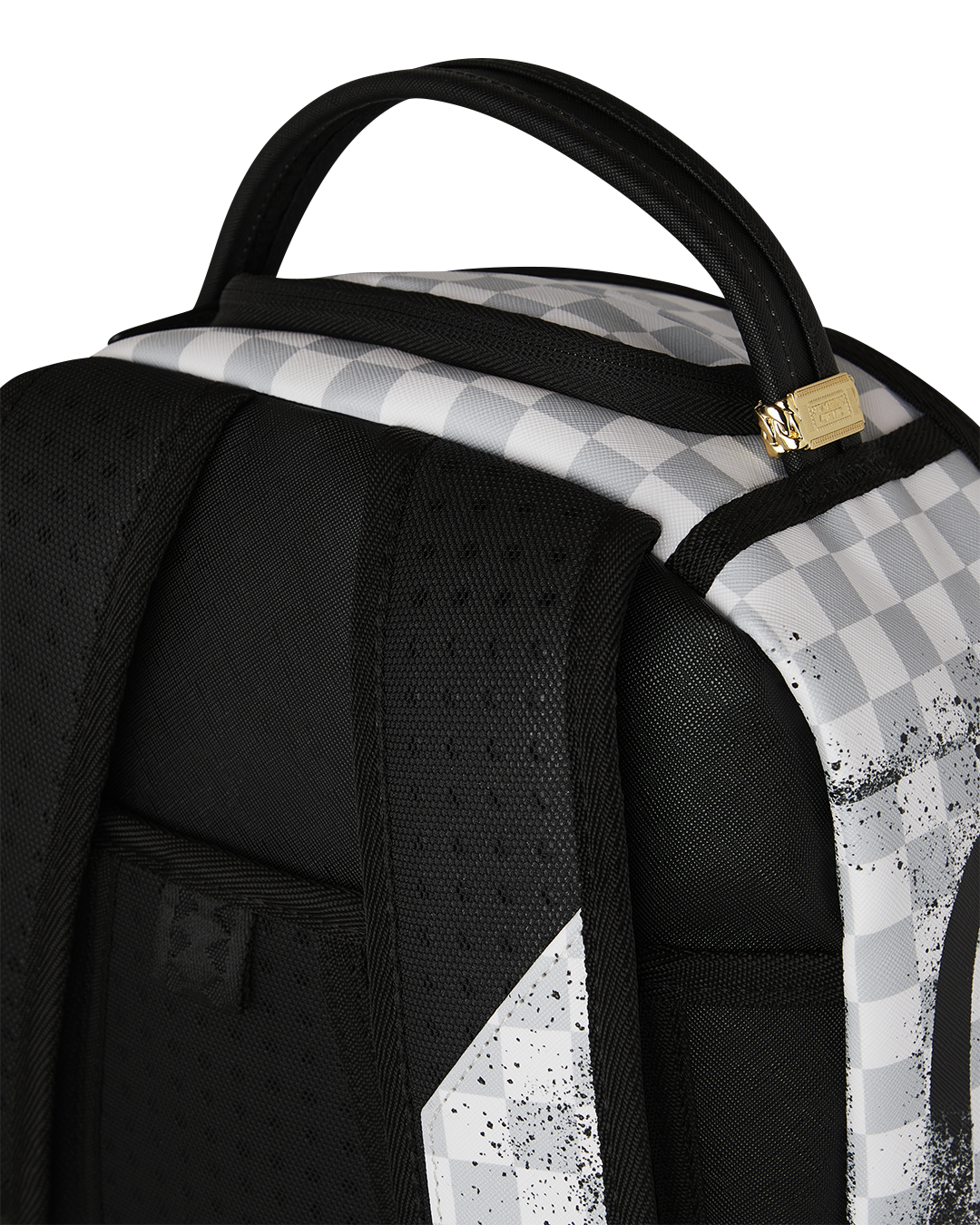 RED STENCIL SHARK BACKPACK