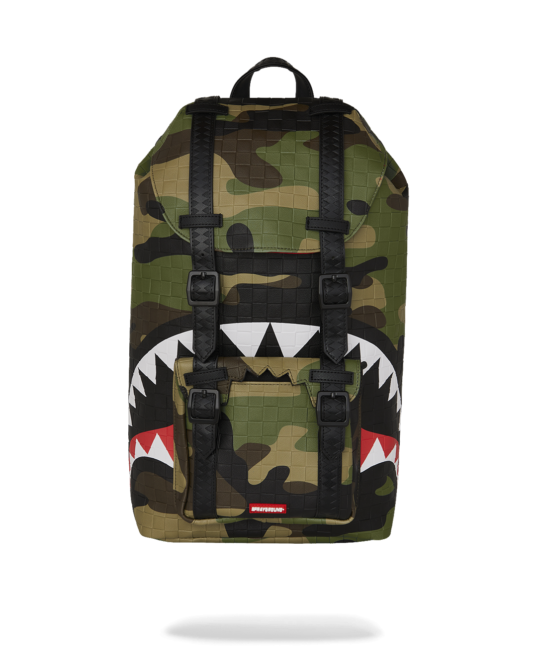 WOODLAND CAMO CHECK HILLS BACKPACK