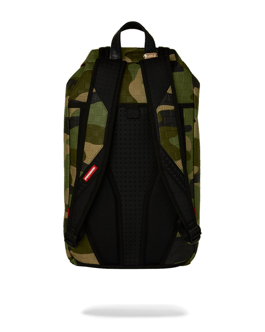 WOODLAND CAMO CHECK HILLS BACKPACK