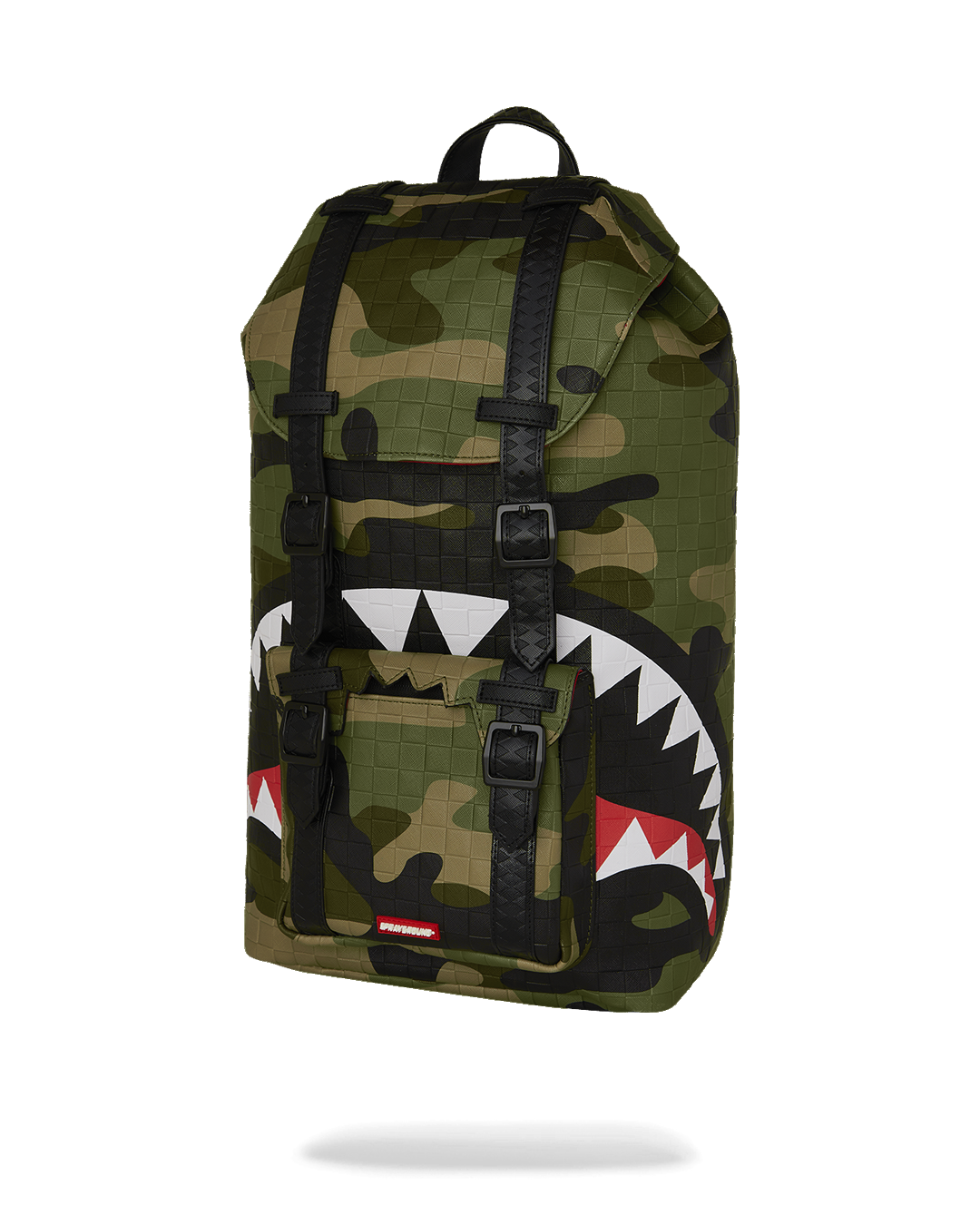 WOODLAND CAMO CHECK HILLS BACKPACK