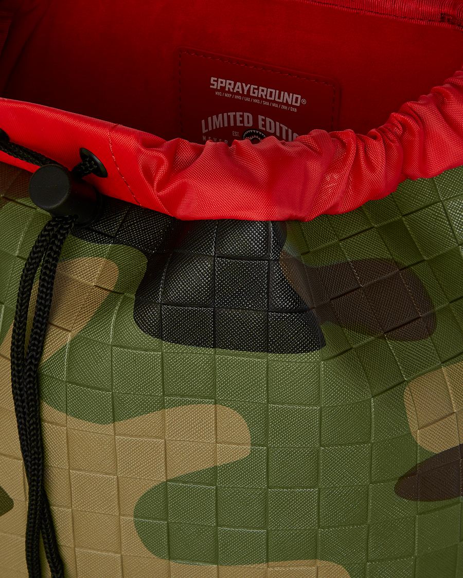 WOODLAND CAMO CHECK HILLS BACKPACK