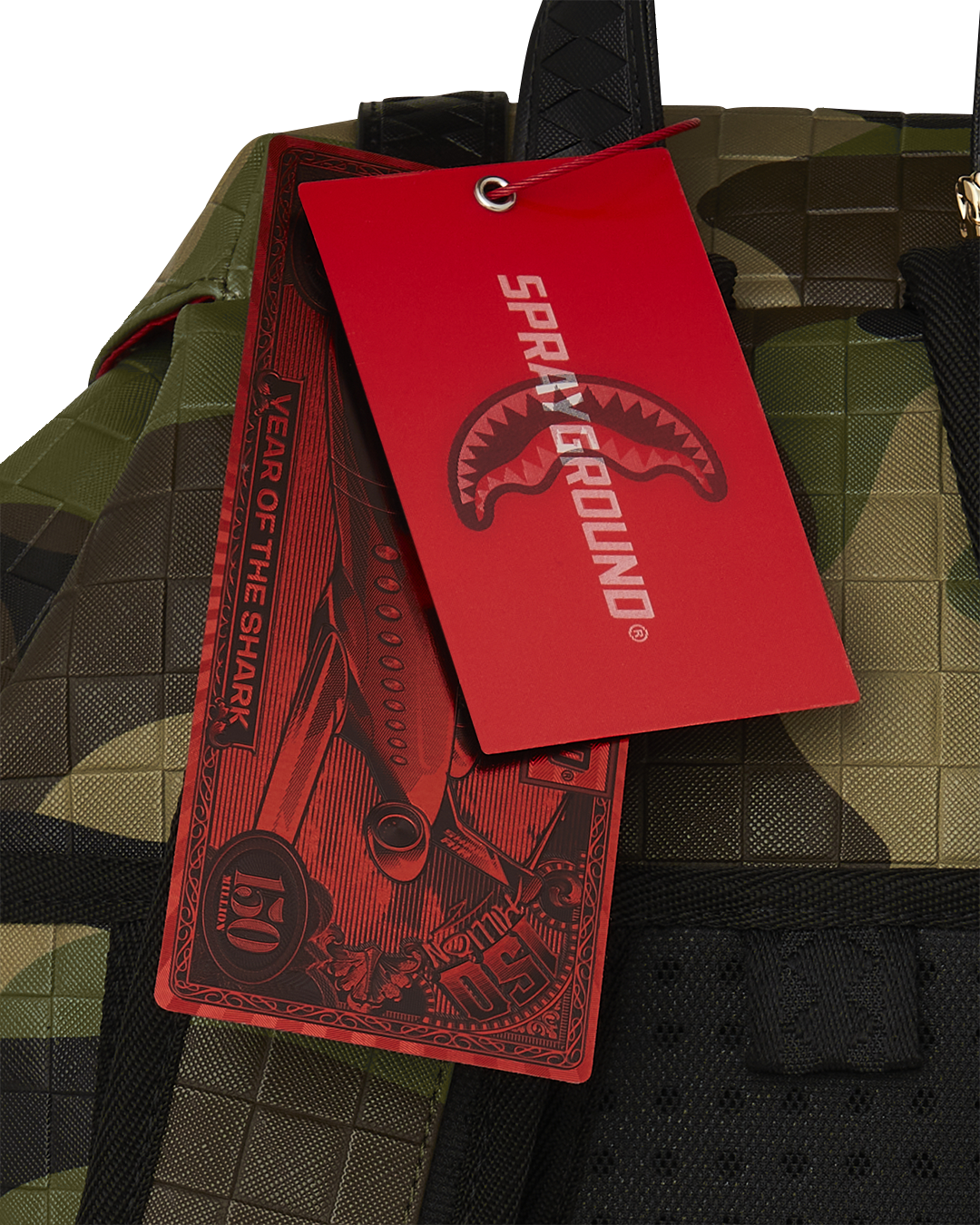 WOODLAND CAMO CHECK HILLS BACKPACK