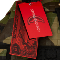 WOODLAND CAMO CHECK HILLS BACKPACK