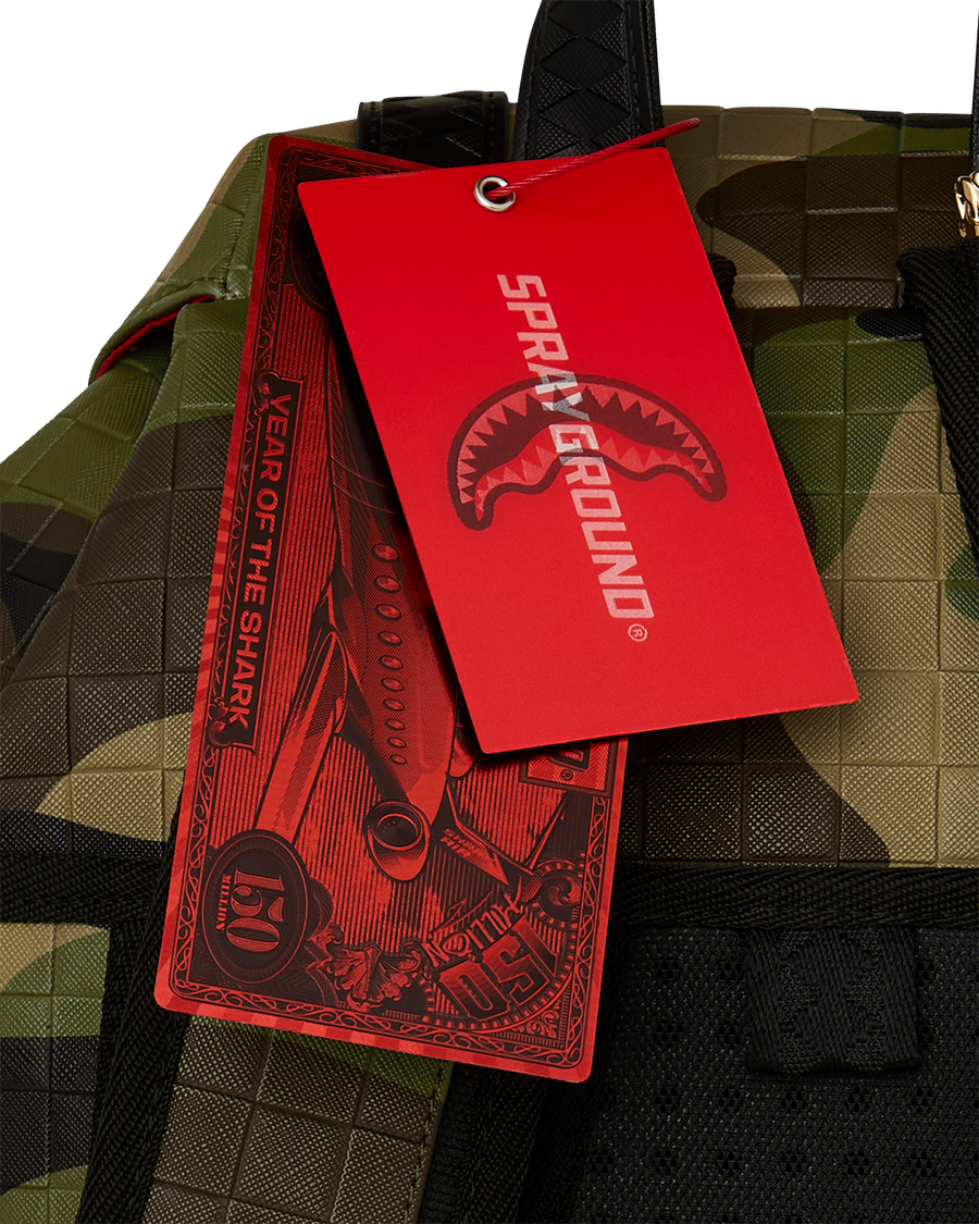 WOODLAND CAMO CHECK HILLS BACKPACK