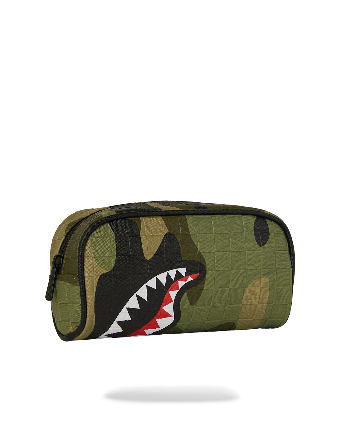 WOODLAND CAMO CHECK POUCH