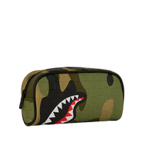 WOODLAND CAMO CHECK POUCH