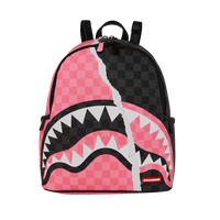 PINK AND BLACK TEAR SIP SAVAGE BACKPACK