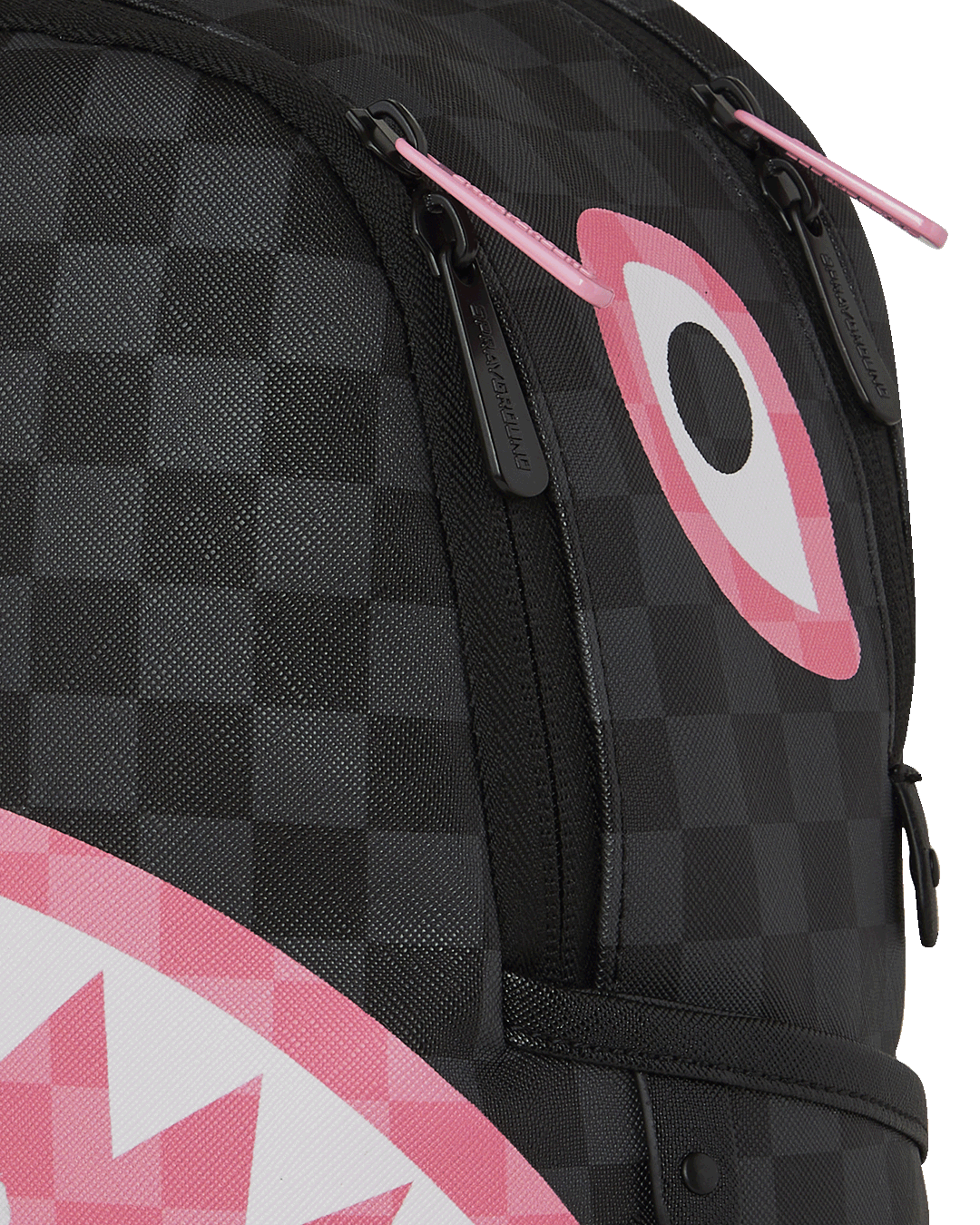 PINK AND BLACK TEAR SIP SAVAGE BACKPACK