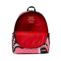 PINK AND BLACK TEAR SIP SAVAGE BACKPACK