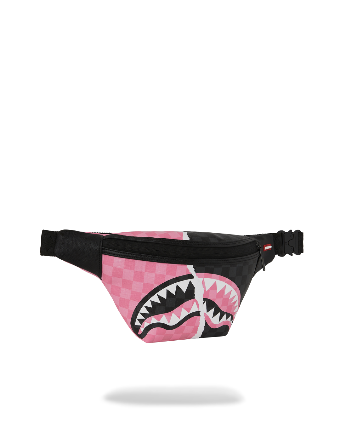 PINK AND BLACK TEAR SIP SAVVY CROSSBODY