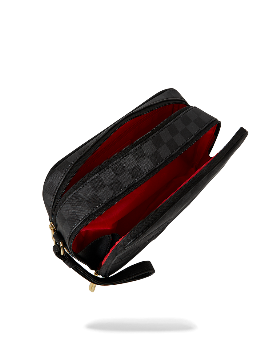 SPRITZ BLACK TOILETRY BAG