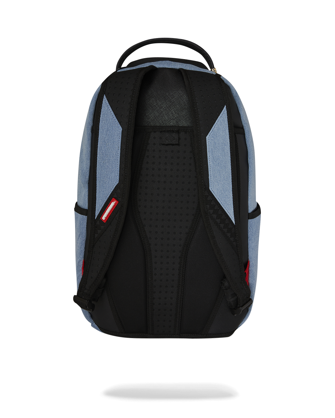 DENIM TEAR 3 AM PATCHES BACKPACK