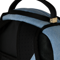 DENIM TEAR 3 AM PATCHES BACKPACK
