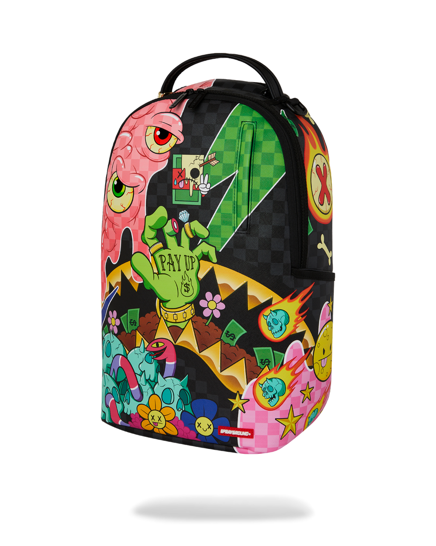 ZOMBIE COLLAGE BACKPACK