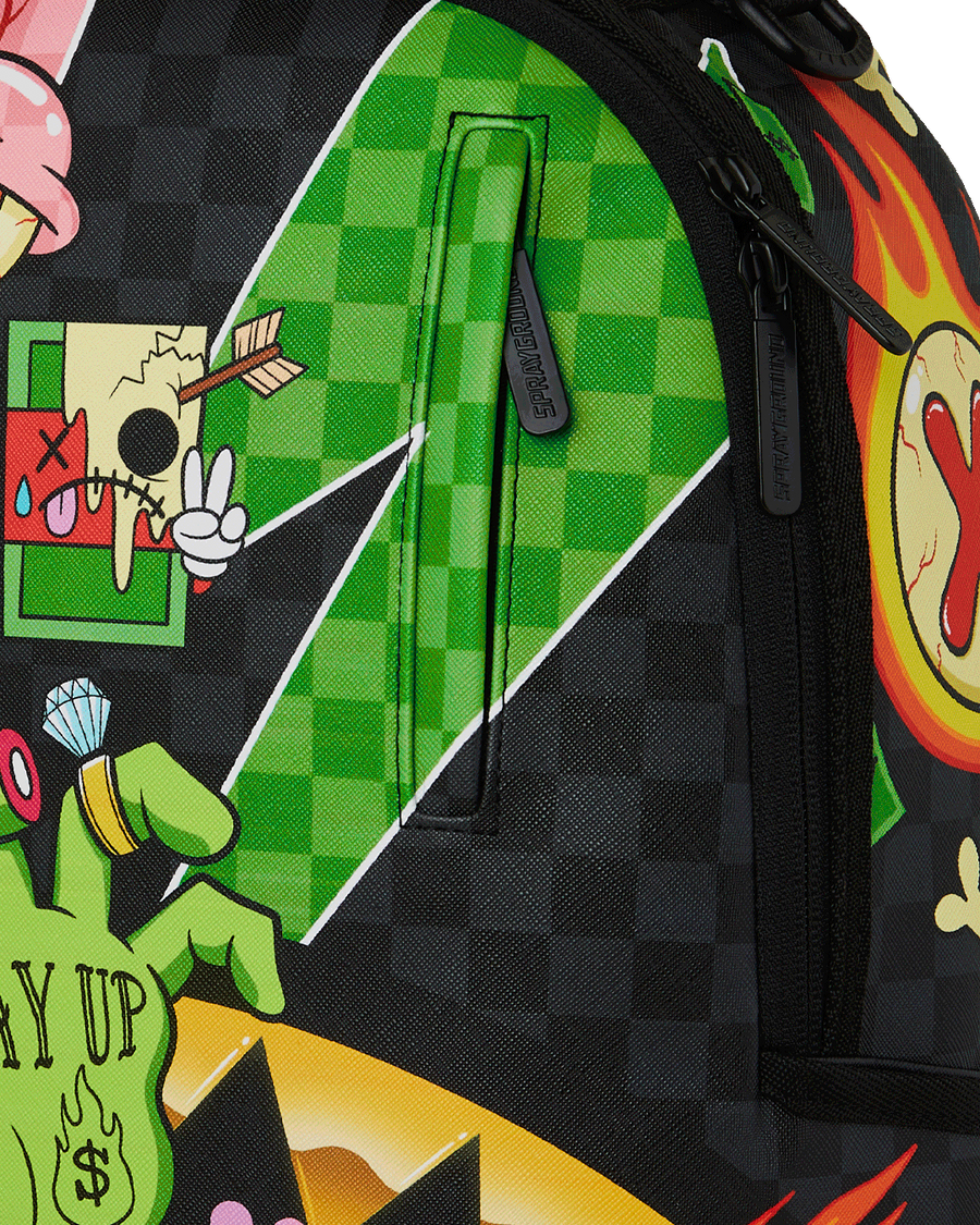 ZOMBIE COLLAGE BACKPACK