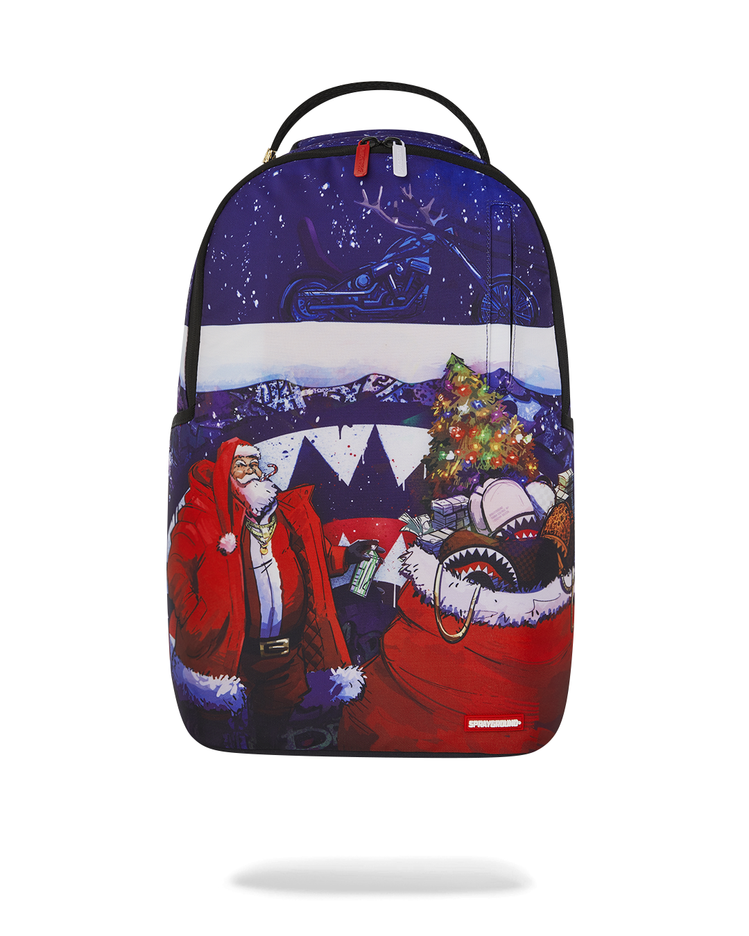 SANTA SKETCHY PAINT BACKPACK