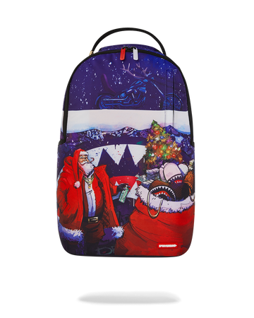 SANTA SKETCHY PAINT BACKPACK