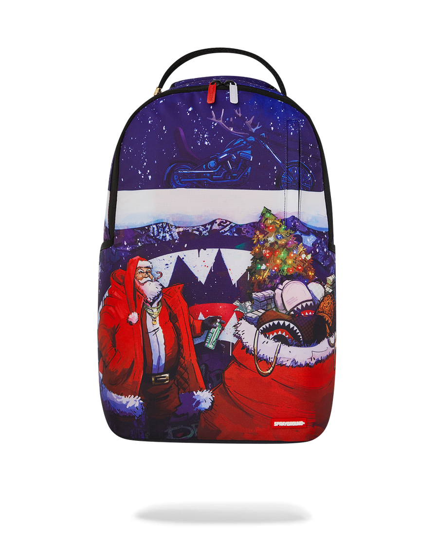SANTA SKETCHY PAINT BACKPACK
