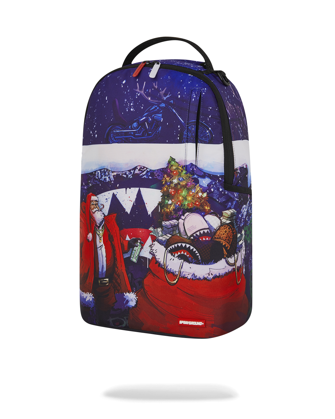 SANTA SKETCHY PAINT BACKPACK