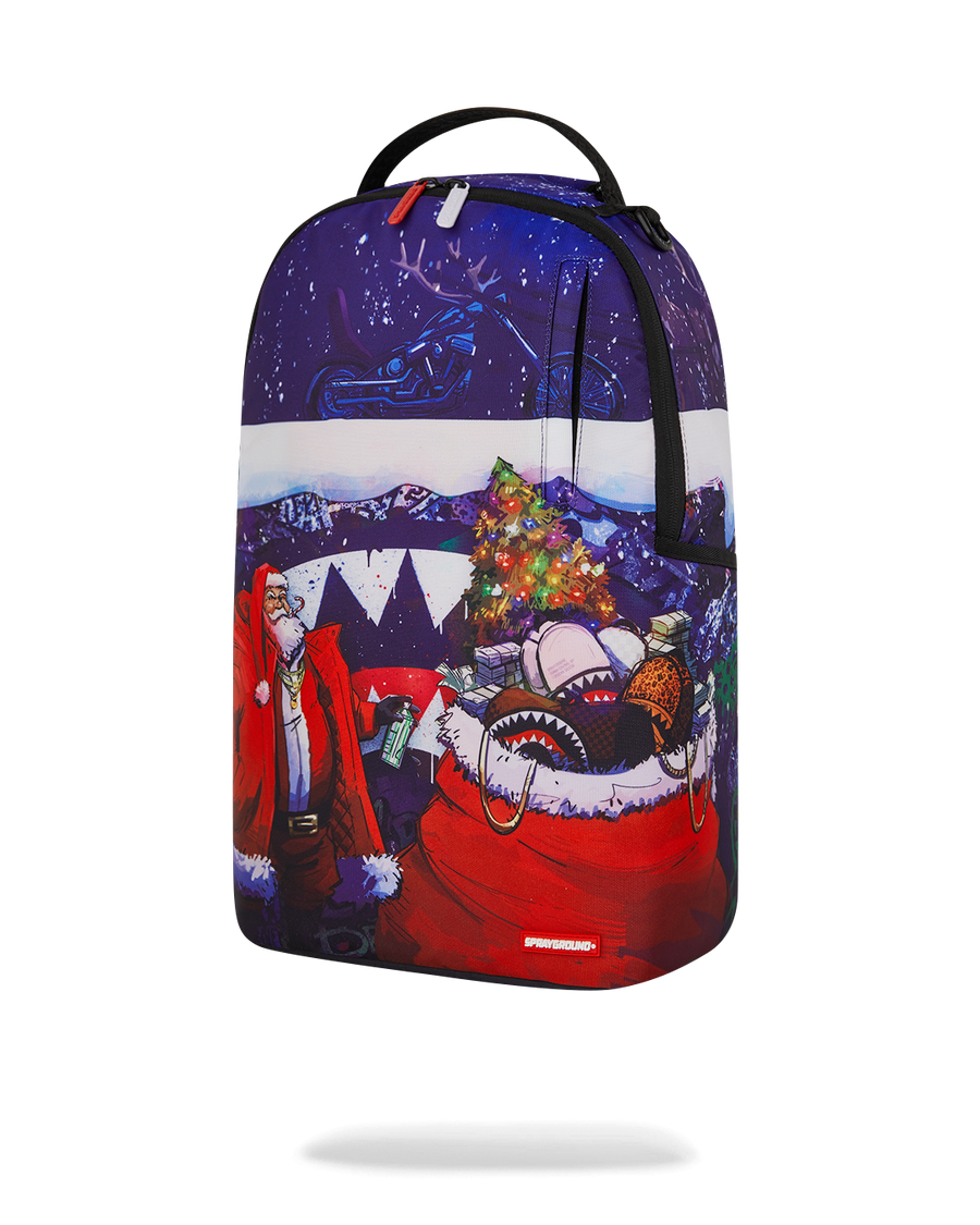 SANTA SKETCHY PAINT BACKPACK