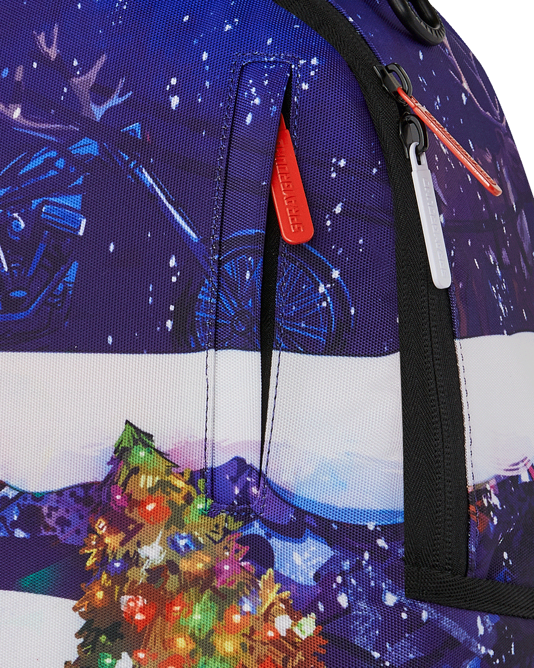 SANTA SKETCHY PAINT BACKPACK