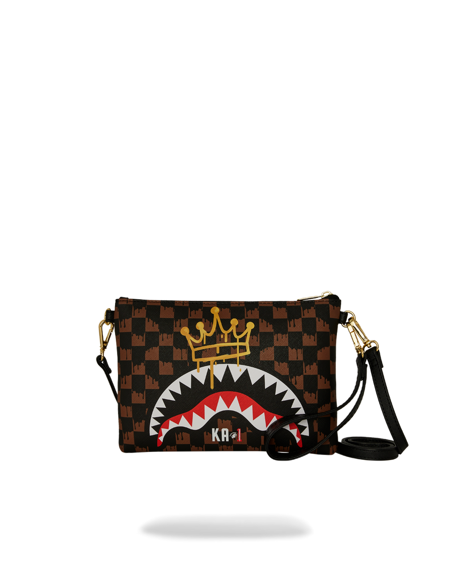 DRIP CHECK CROWN x KA1 CLUTCH BROWN