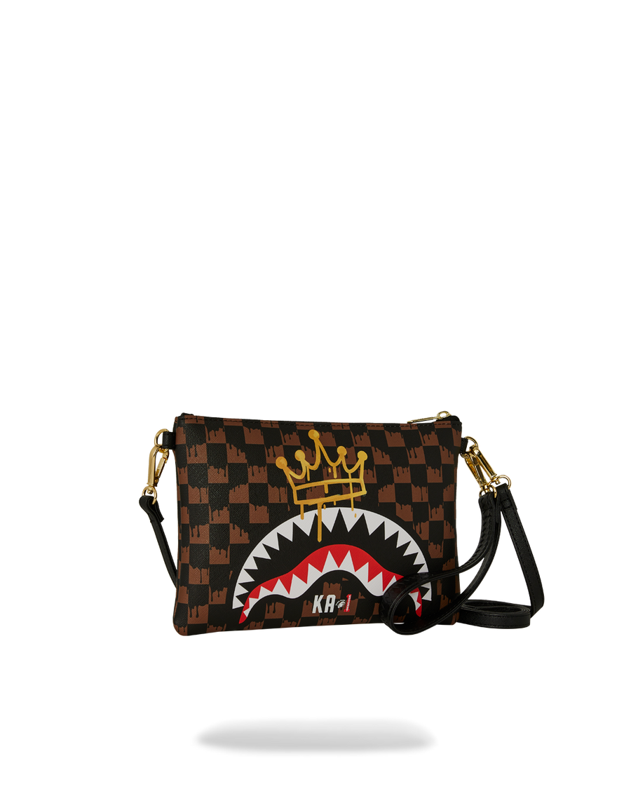 DRIP CHECK CROWN x KA1 CLUTCH BROWN