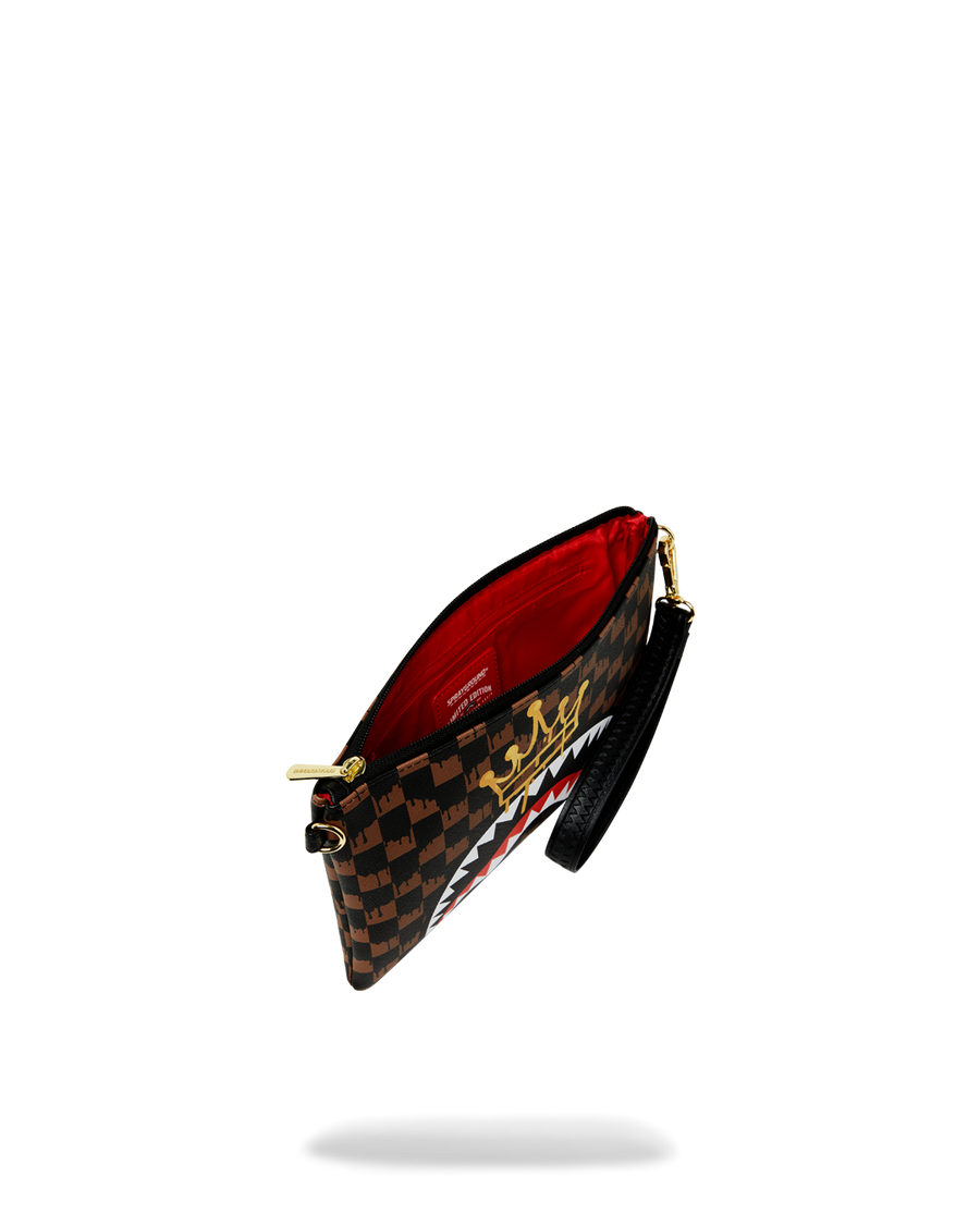 DRIP CHECK CROWN x KA1 CLUTCH BROWN