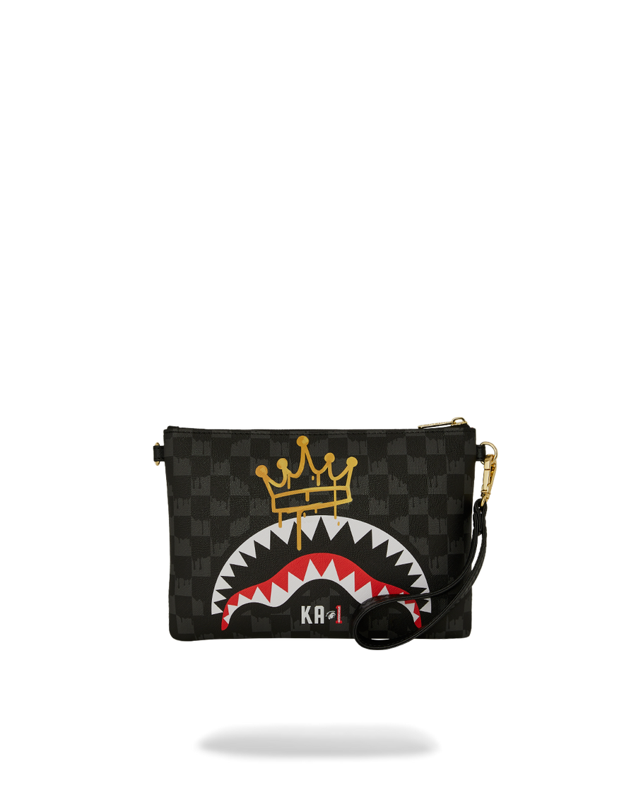 DRIP CHECK CROWN x KA1 CLUTCH BLACK