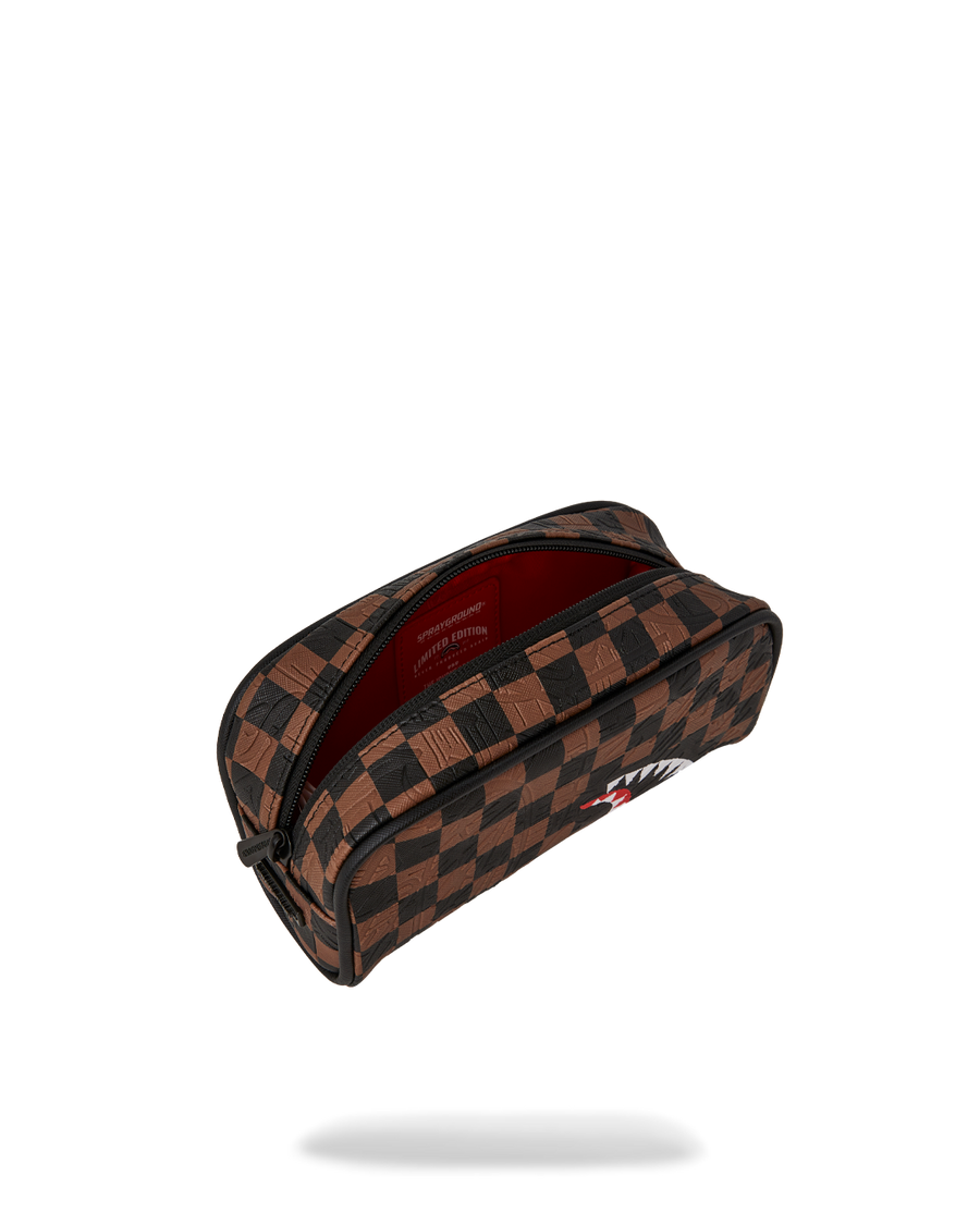 CHECK 2 EMBOSS PENCIL CASE