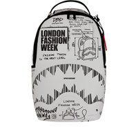 LFW SKETCHED BLACK AND WHITE DLXSV BACKPACK