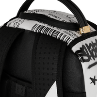 LFW SKETCHED BLACK AND WHITE DLXSV BACKPACK
