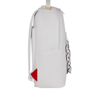 LFW WHITE LEATHER CHAIN DLXSV BACKPACK