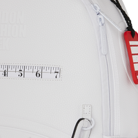 LFW WHITE LEATHER CHAIN DLXSV BACKPACK