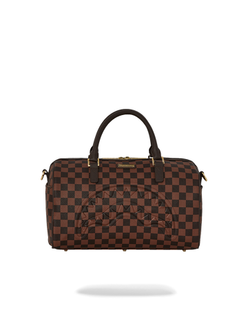 CORE EMBOSSED CHECK MINI DUFFLE