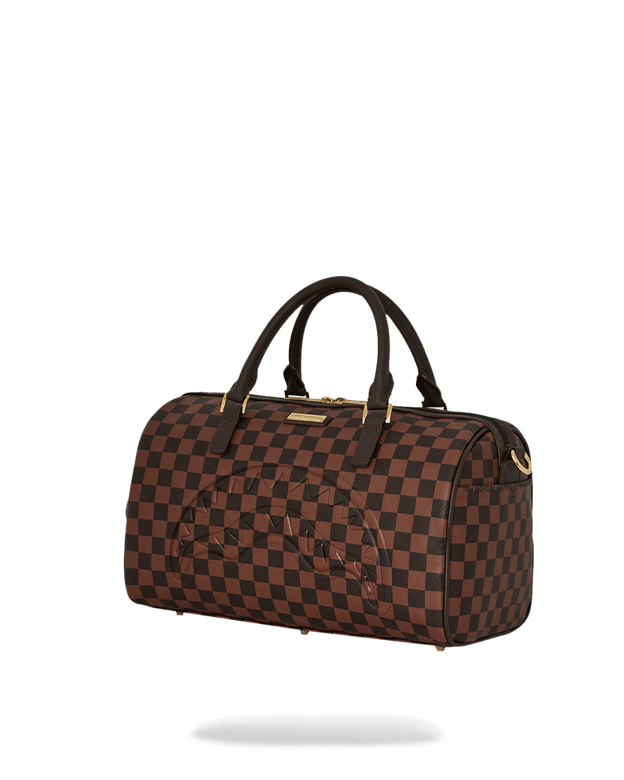 CORE EMBOSSED CHECK MINI DUFFLE