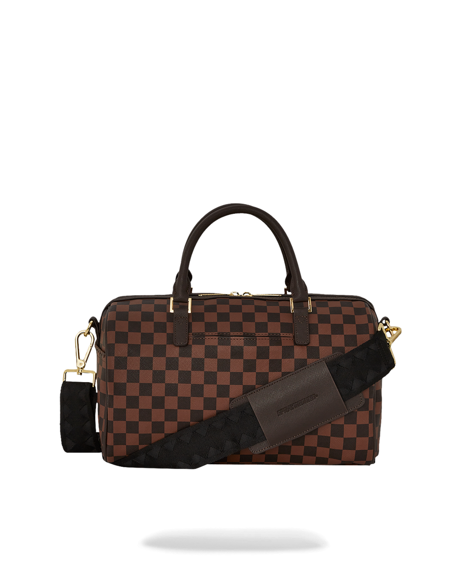 CORE EMBOSSED CHECK MINI DUFFLE