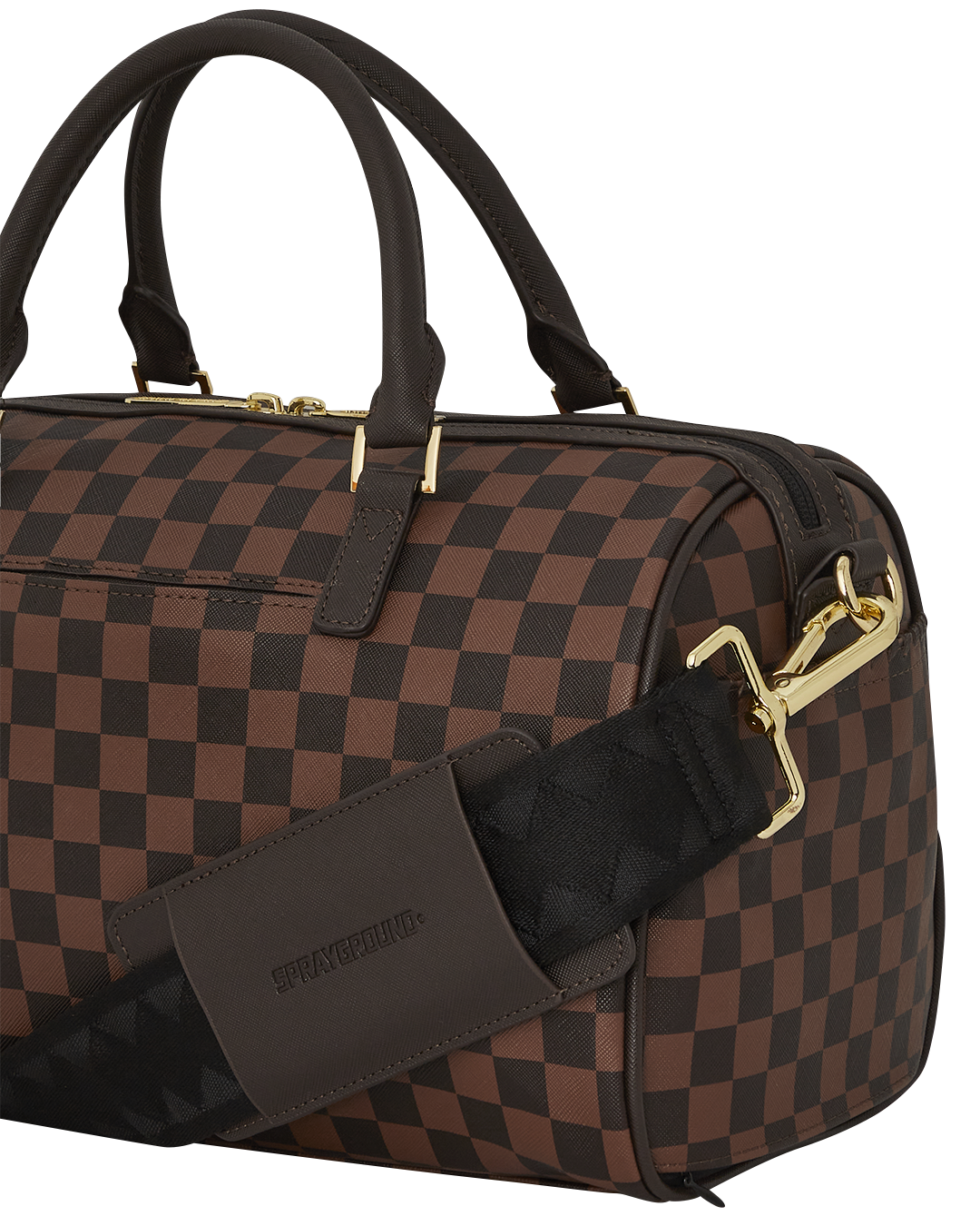 CORE EMBOSSED CHECK MINI DUFFLE