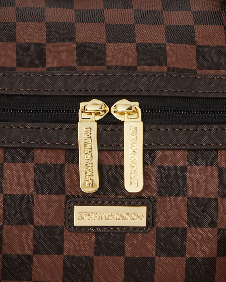 CORE EMBOSSED CHECK MINI DUFFLE