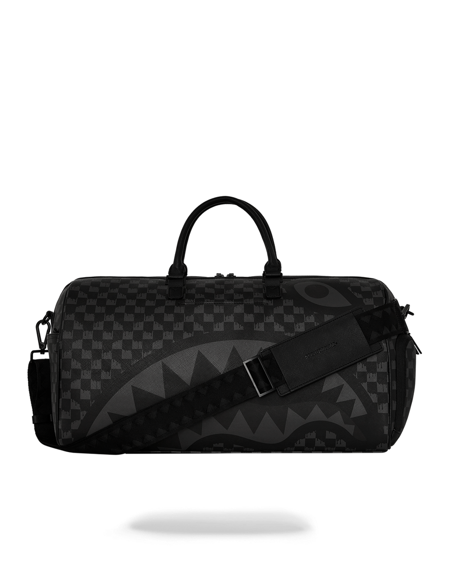 HANGOVER GREY DRIP CHECKDUFFLE