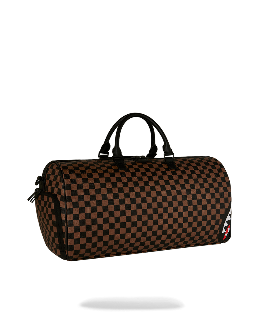 CHECK 2 EMBOSS DUFFLE