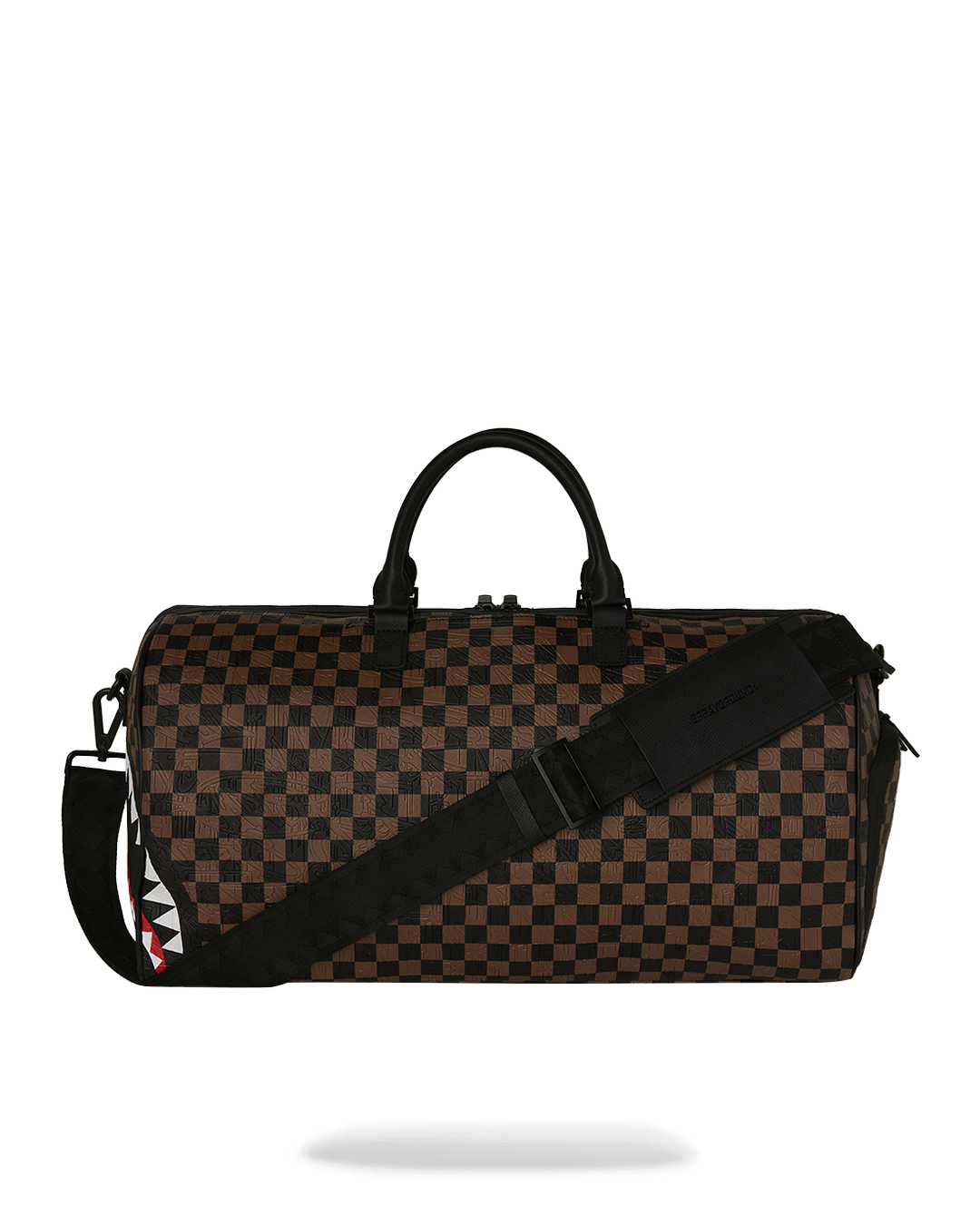 CHECK 2 EMBOSS DUFFLE